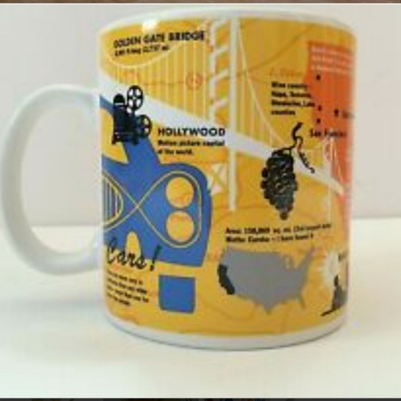 Vintage 1999 Starbucks California Mug - Picture 2 of 6